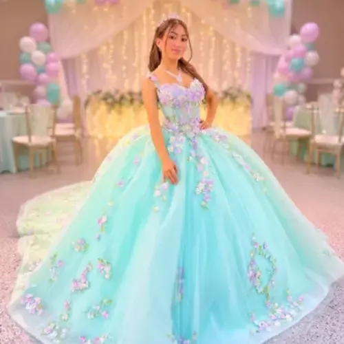 Imagen de Vestido de Quinceañera Verde